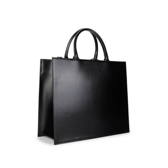 VALENTINO BY MARIO VALENTINO Olivia Leather Satchel Bag Black NEW Rtl $1095 - Picture 5 of 12